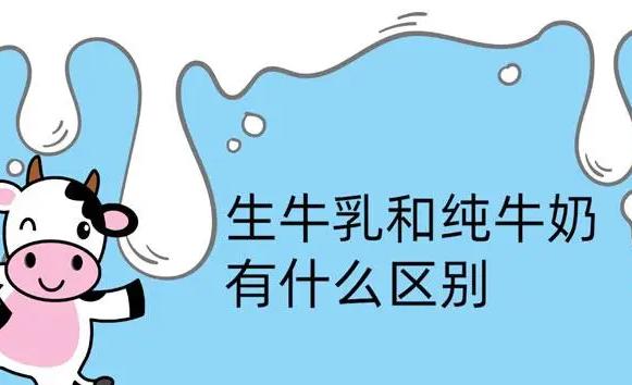 生牛乳和純牛奶有什么區別？生牛乳和脫脂牛乳的區別